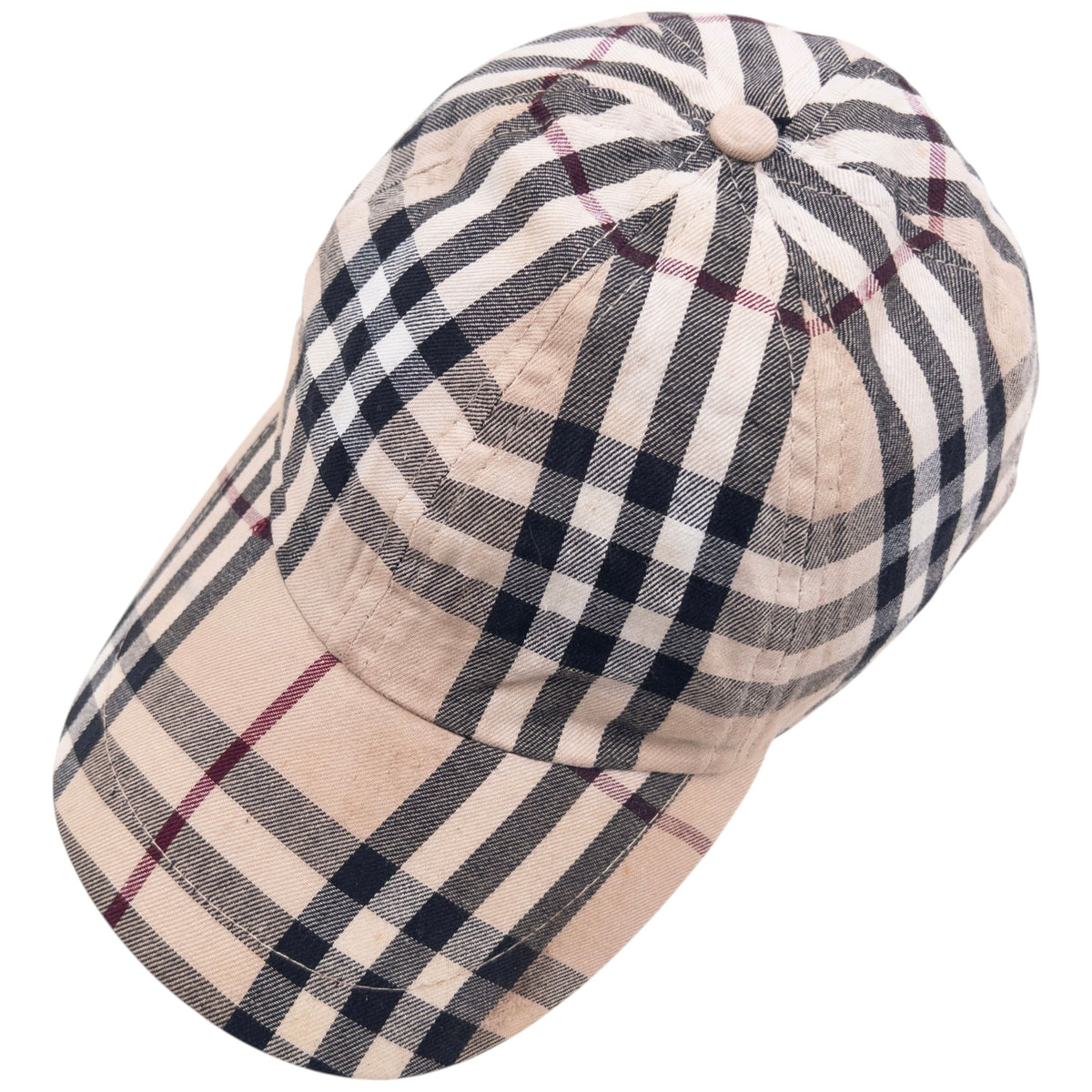 Vintage 2000s Burberry Nova Check Hat