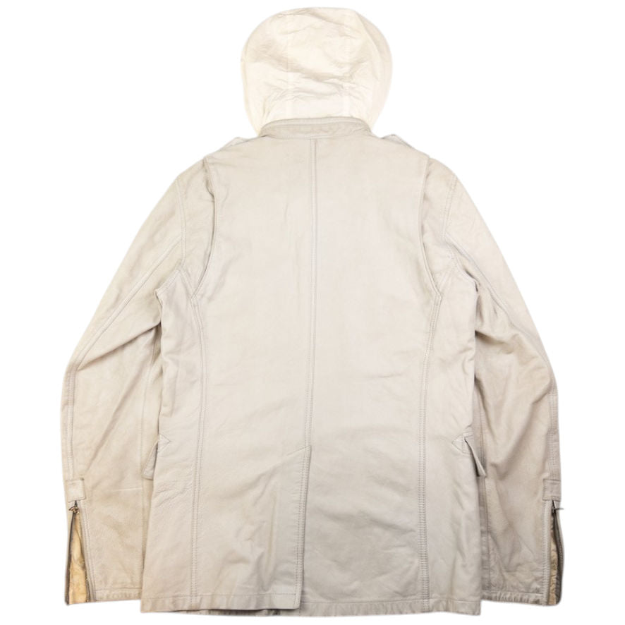Vintage CP Company Leather Multi Pocket Jacket Size M