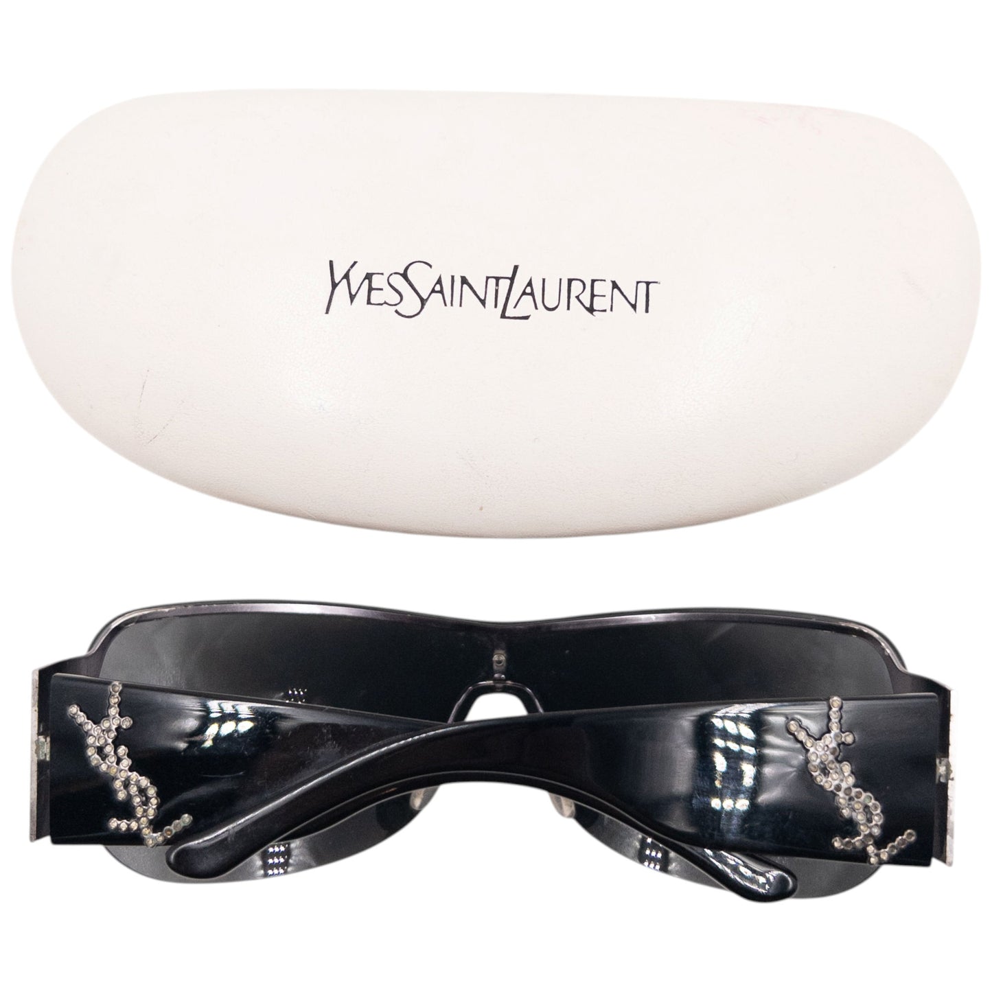 Vintage 2000s YSL Yves Saint Laurent Diamanté Sunglasses