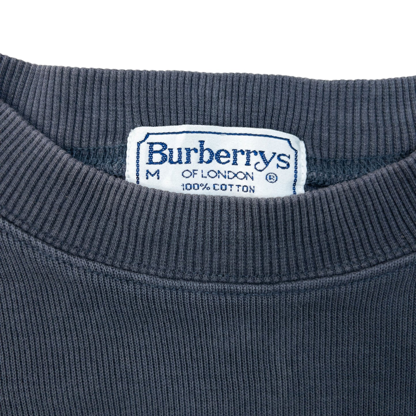 Vintage 90s Burberry Embroidered Sweatshirt Size XS