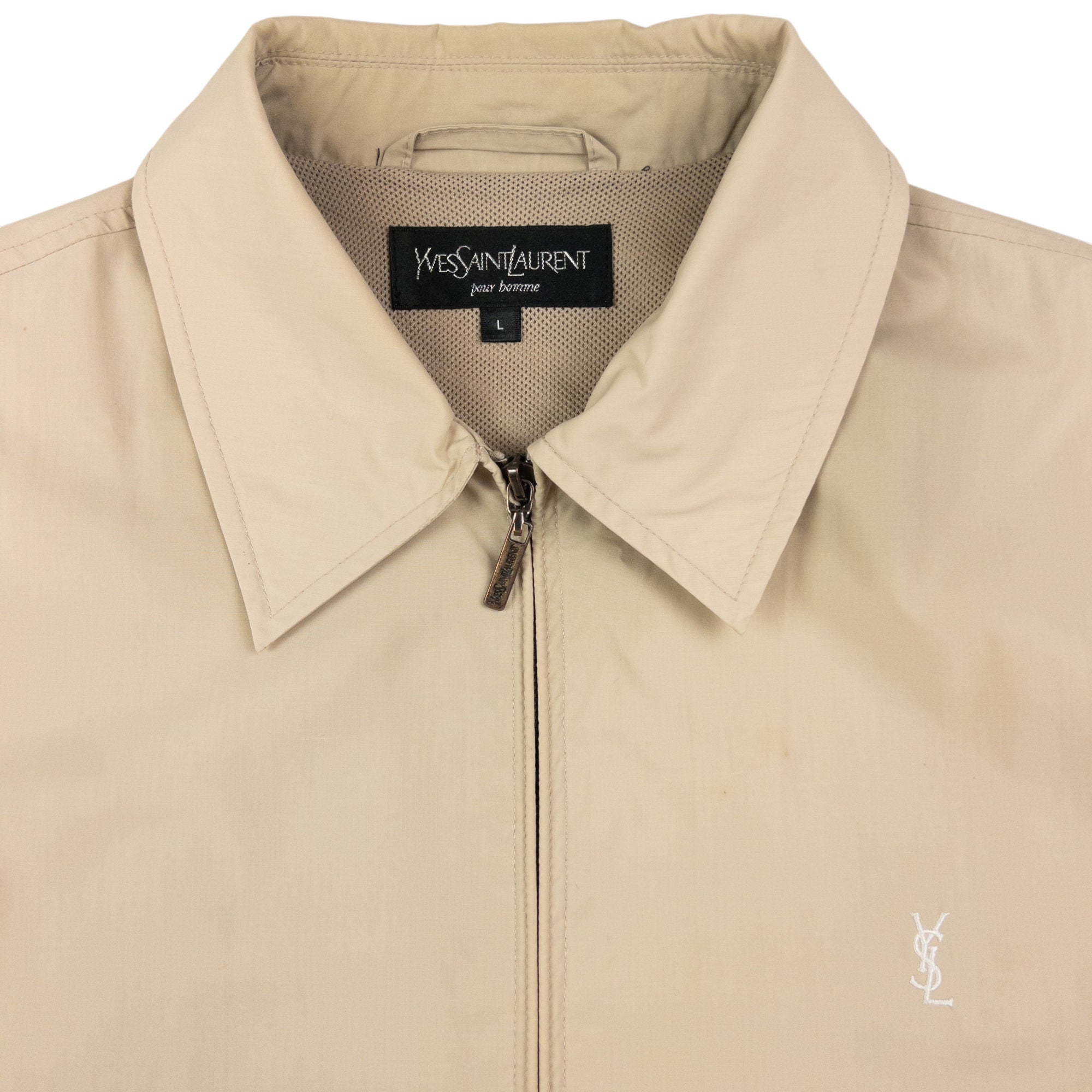 Vintage YSL Yves Saint Laurent Harrington Jacket Size L