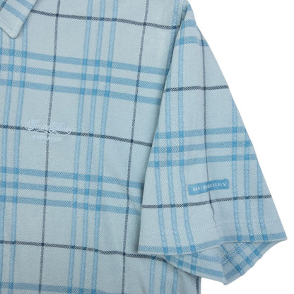 Vintage Burberry Nova Check Polo Shirt Size M