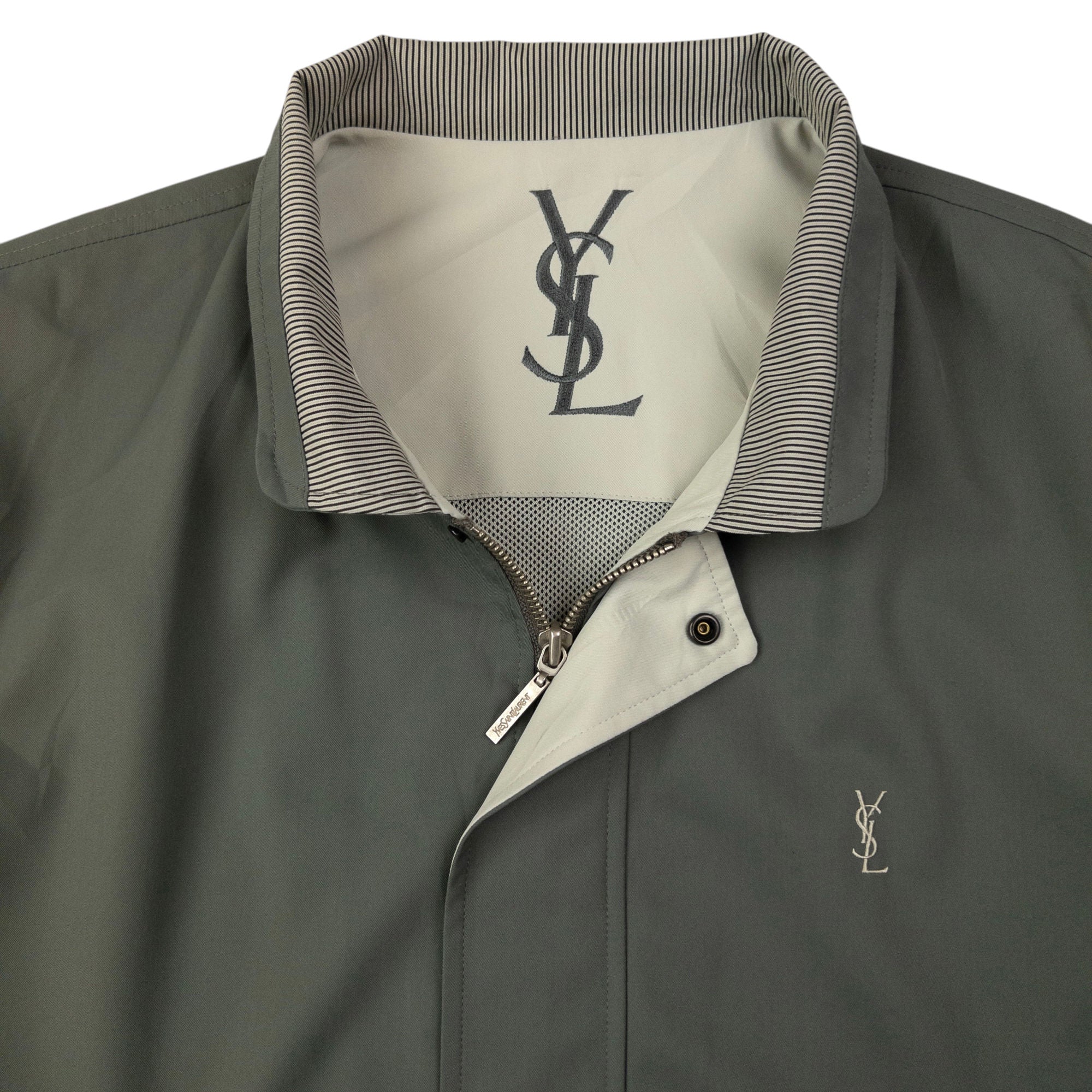 Vintage YSL Yves Saint Laurent Harrington Jacket Size L
