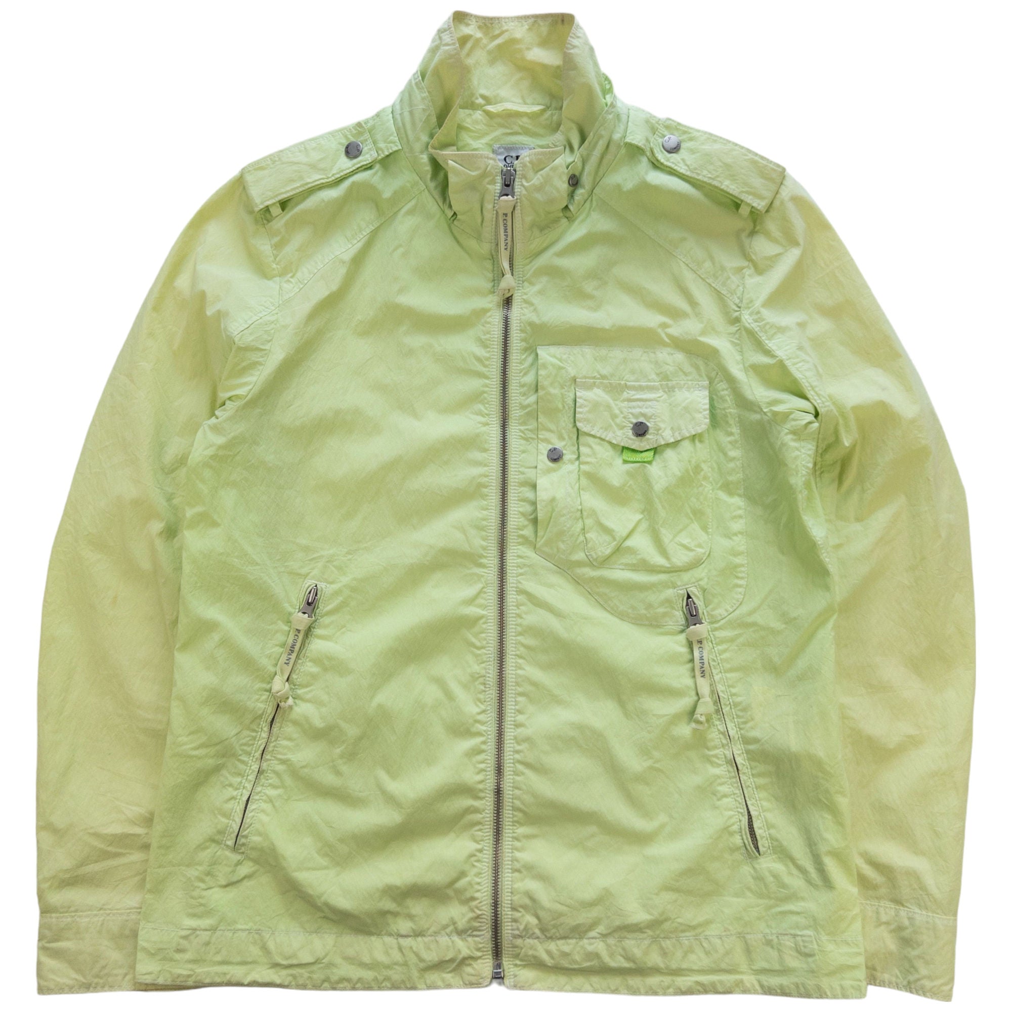 CP Company Neon Green Jacket Men's 00s Streetwear | Second
