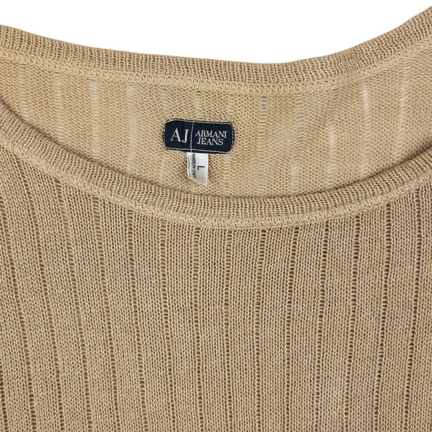 Vintage Armani Jeans Lightweight Knit Jumper Size L