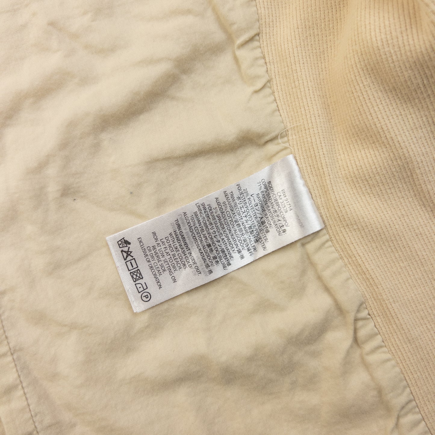 Vintage 2000s Armani Exchange Double Zip Ruched Jacket Womens Size M