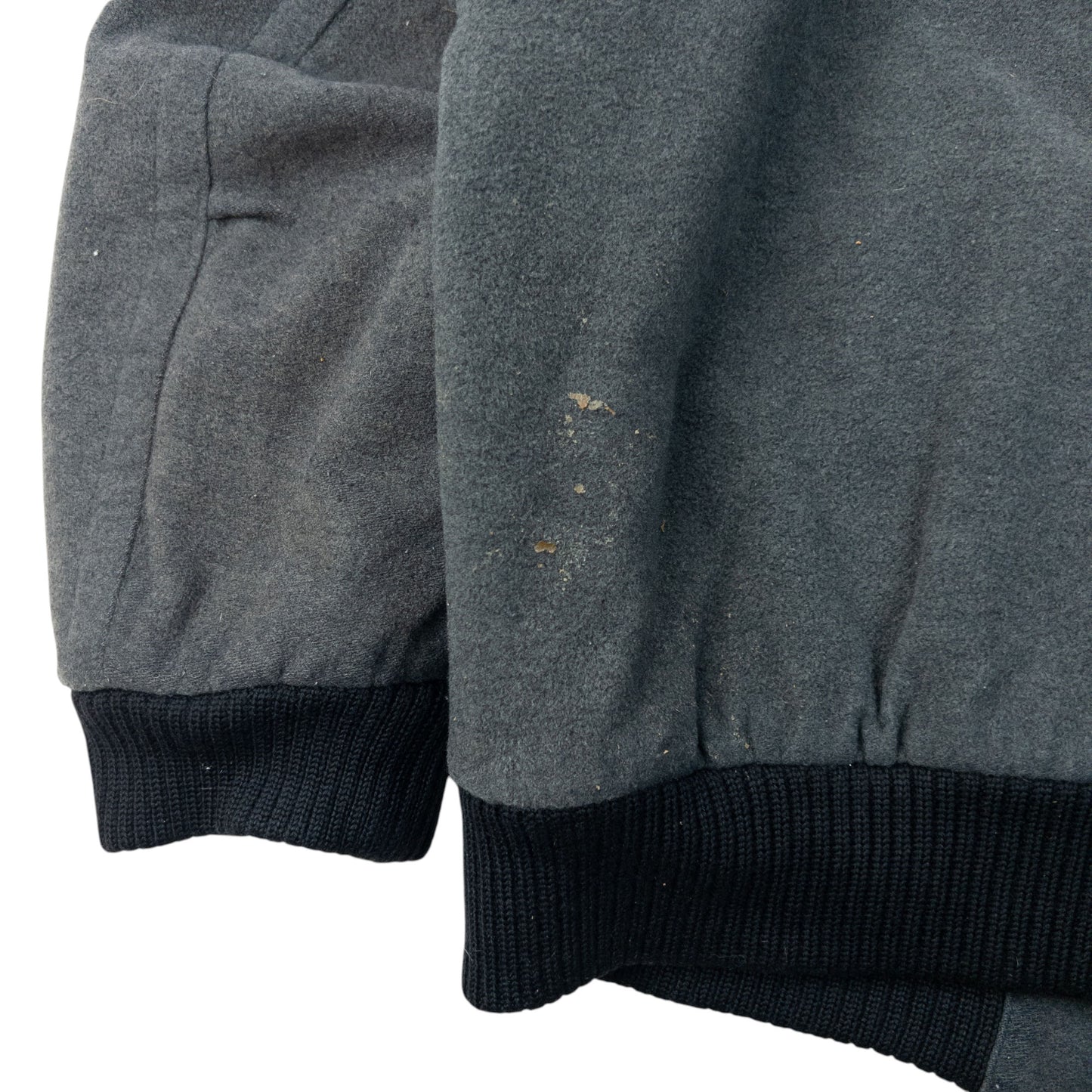 Vintage 90s Hugo Boss Cashmere Bomber Jacket Size L