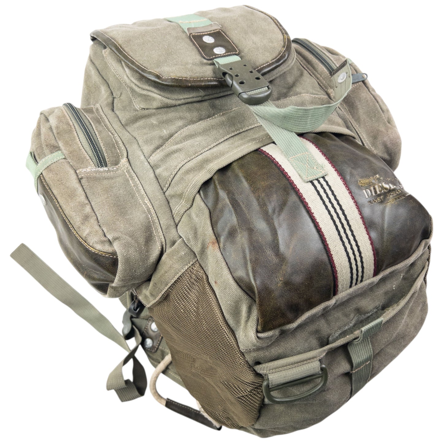 Vintage 2000s Diesel Spare Parts Cargo Backpack