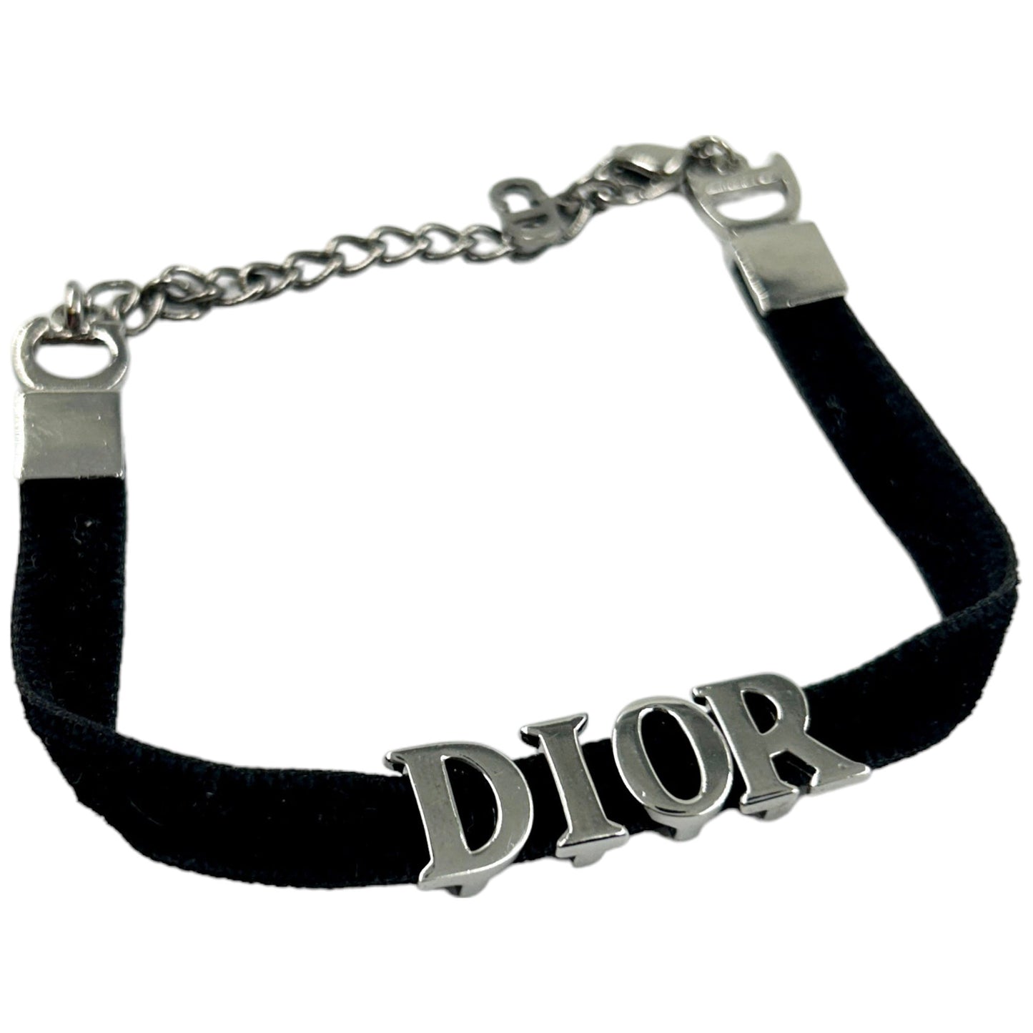 Vintage Dior Velvet Ribbon Bracelet