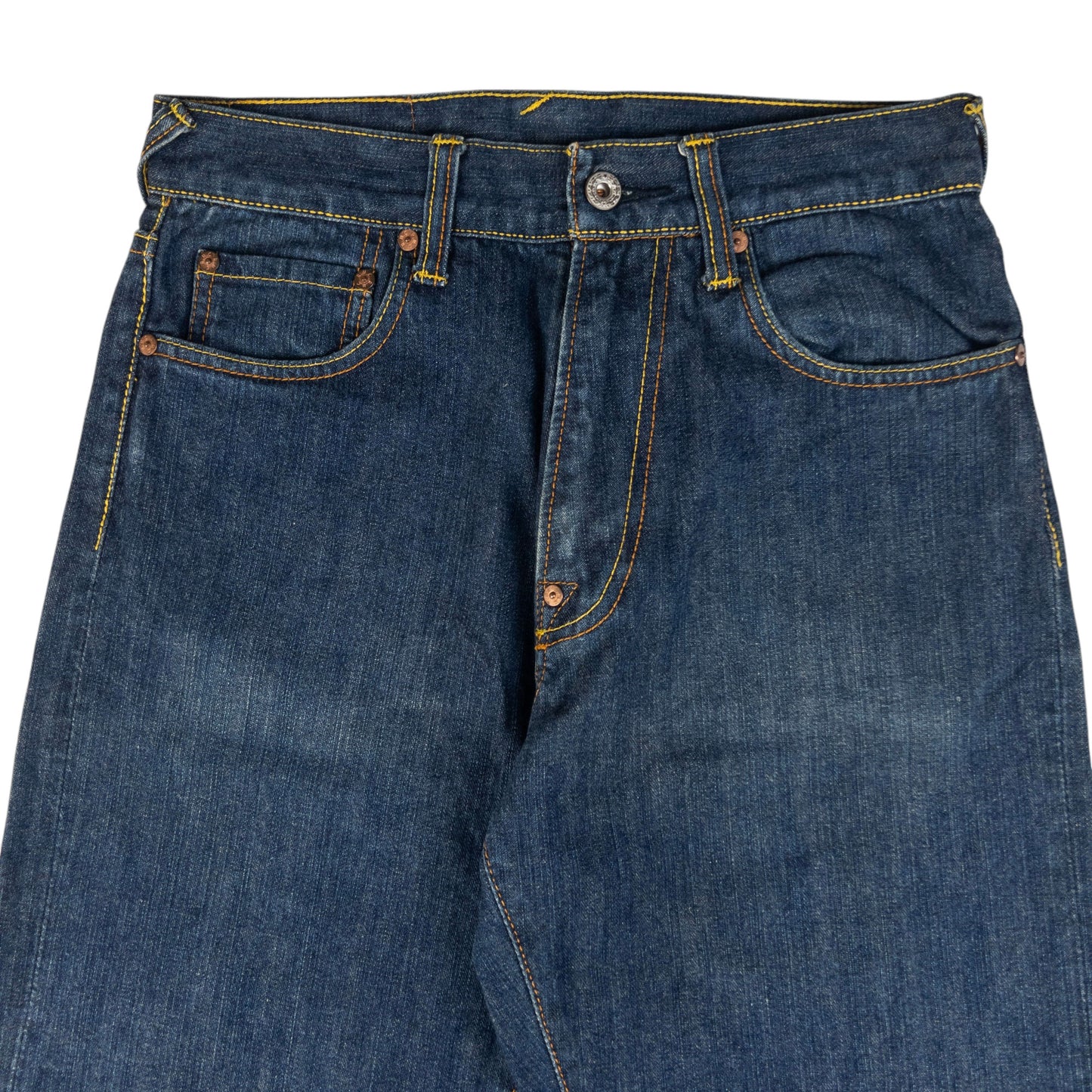 Vintage RMC Red Monkey Company X Mcdonalds Embroidered Denim Jeans Size W28