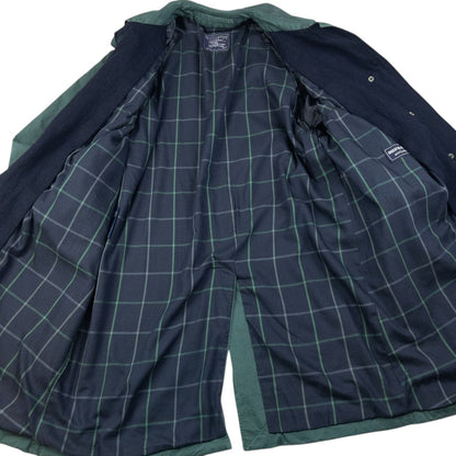 Vintage Burberry Nova Check Lined Trench Jacket Size L