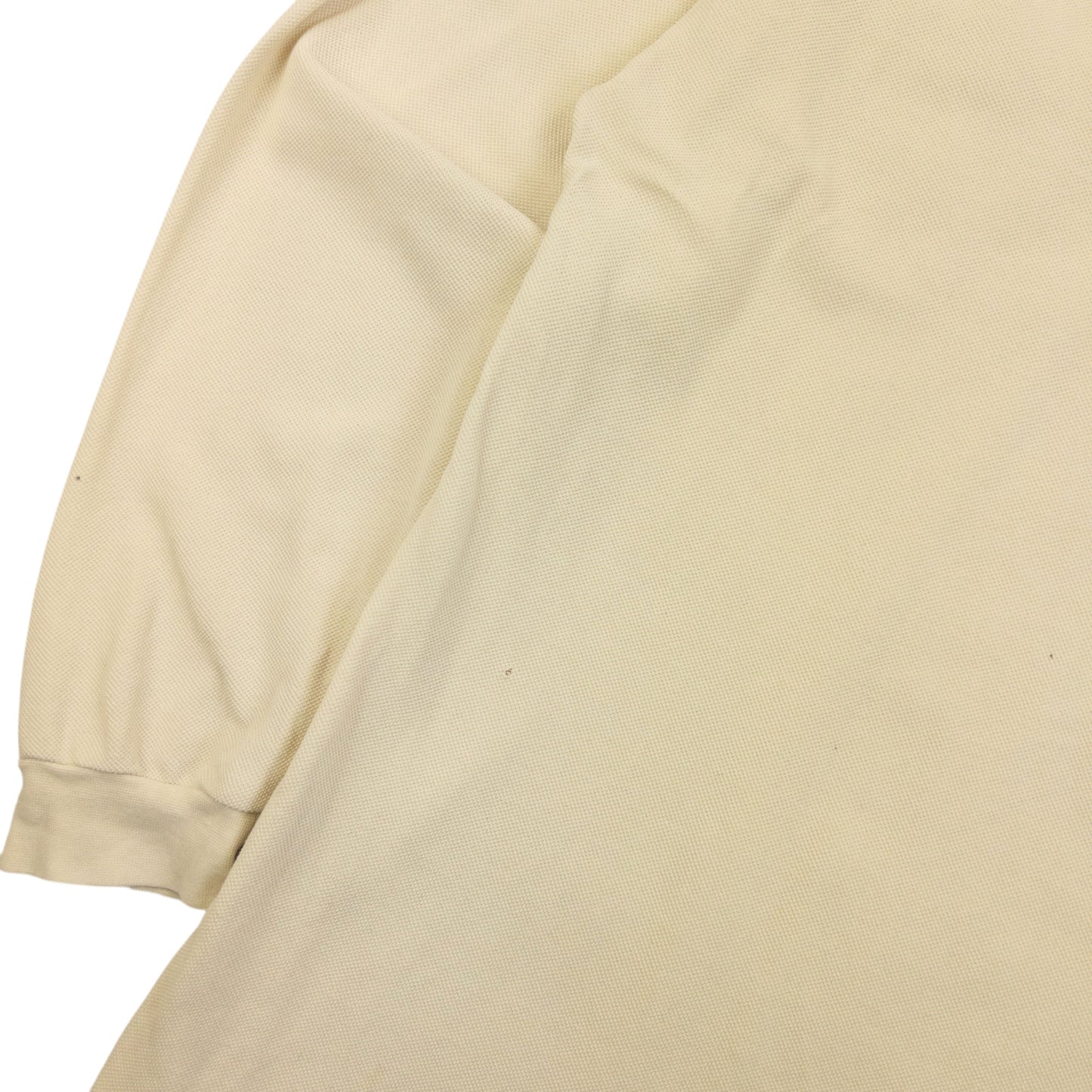 Vintage 90s Burberry Long Sleeve Polo Shirt Size M