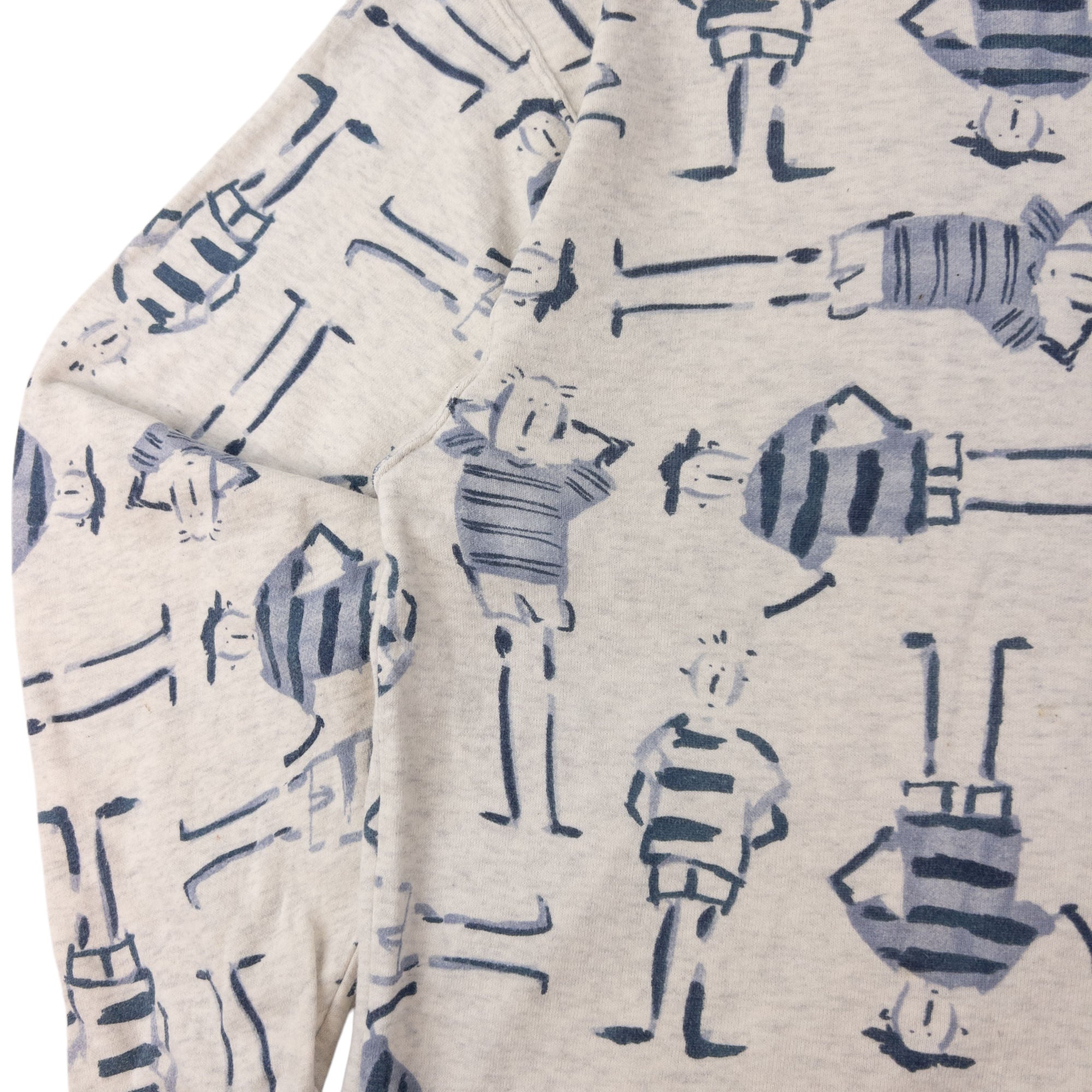 Vintage Hai Sporting Gear By Issey Miyake Graphic Sweatshirt Size XS