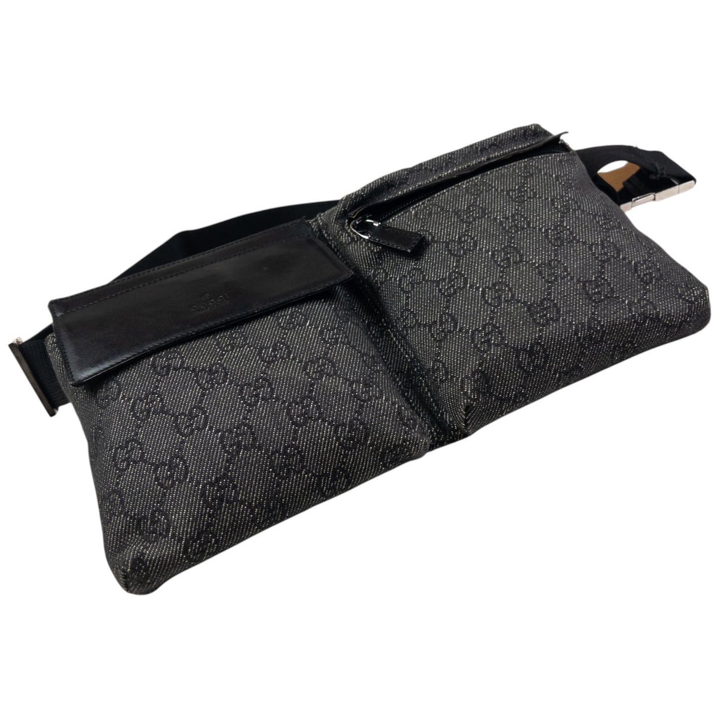 Vintage Gucci Monogram Crossbody Bag