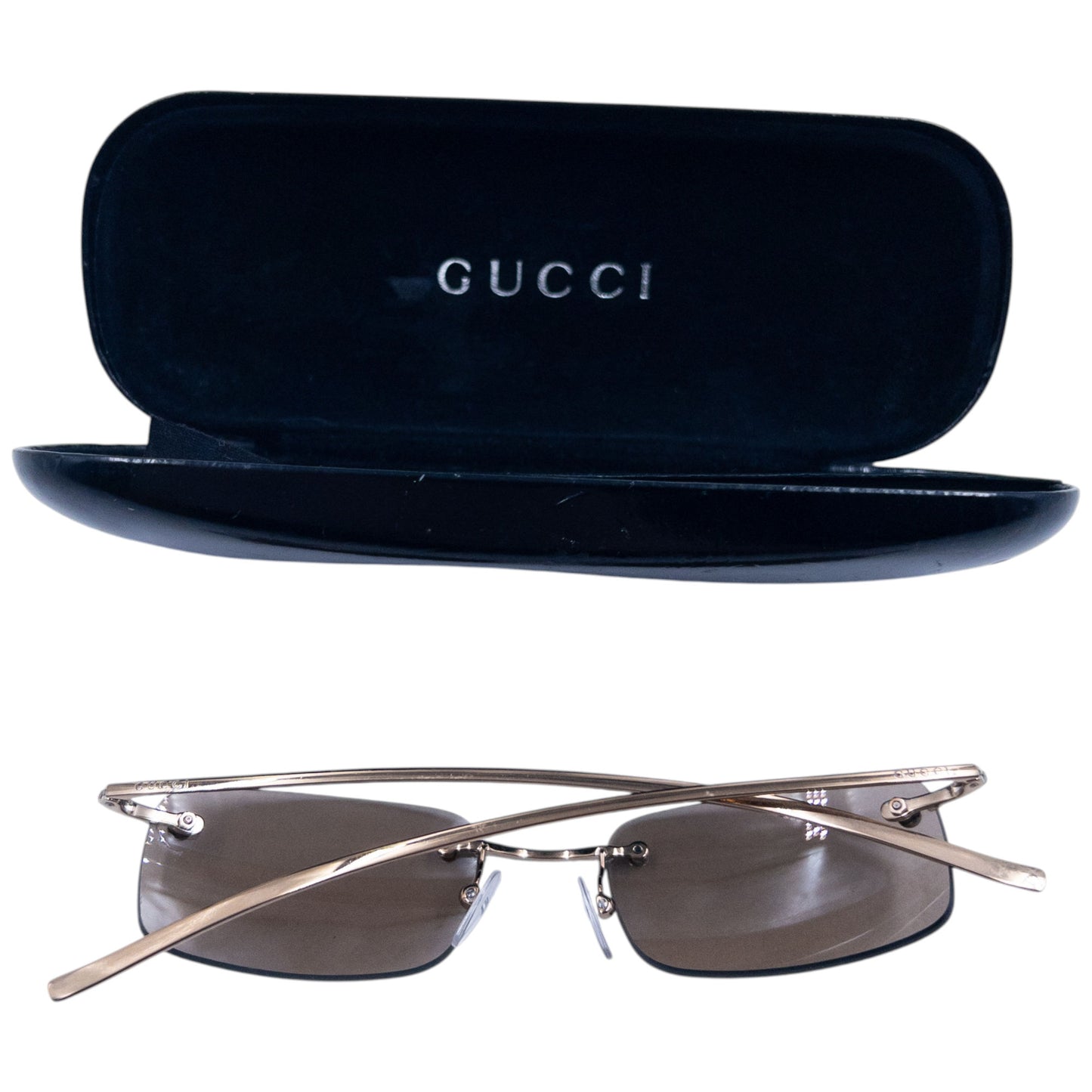 Vintage Gucci Rimless Sunglasses