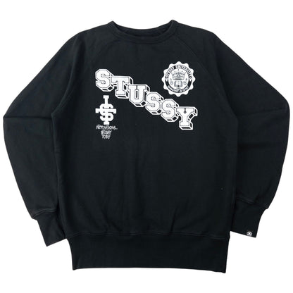Vintage Stussy International University Graphic Sweatshirt Size S