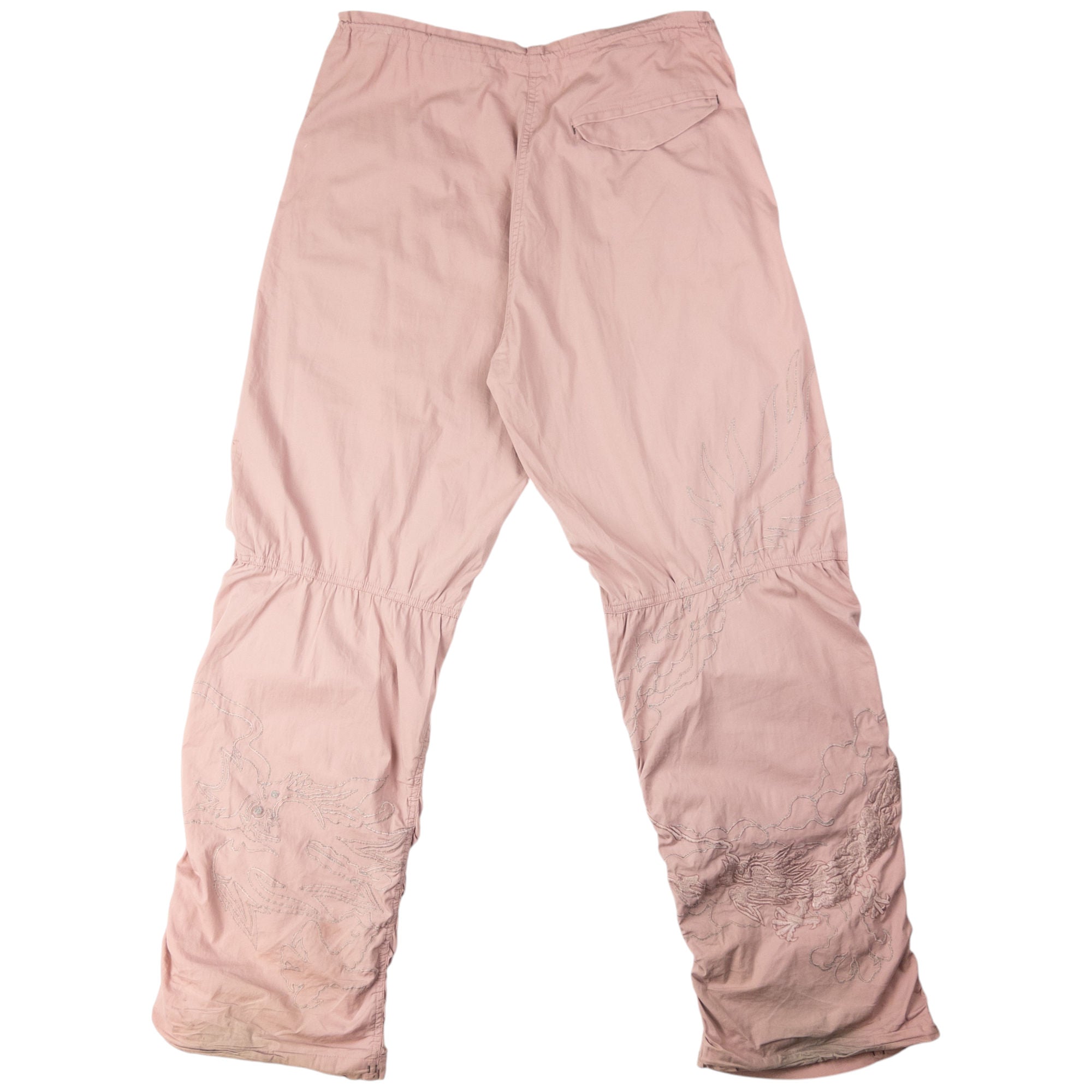 Vintage Maharishi 3M Reflective Embroidered Dragon Trousers Size W30