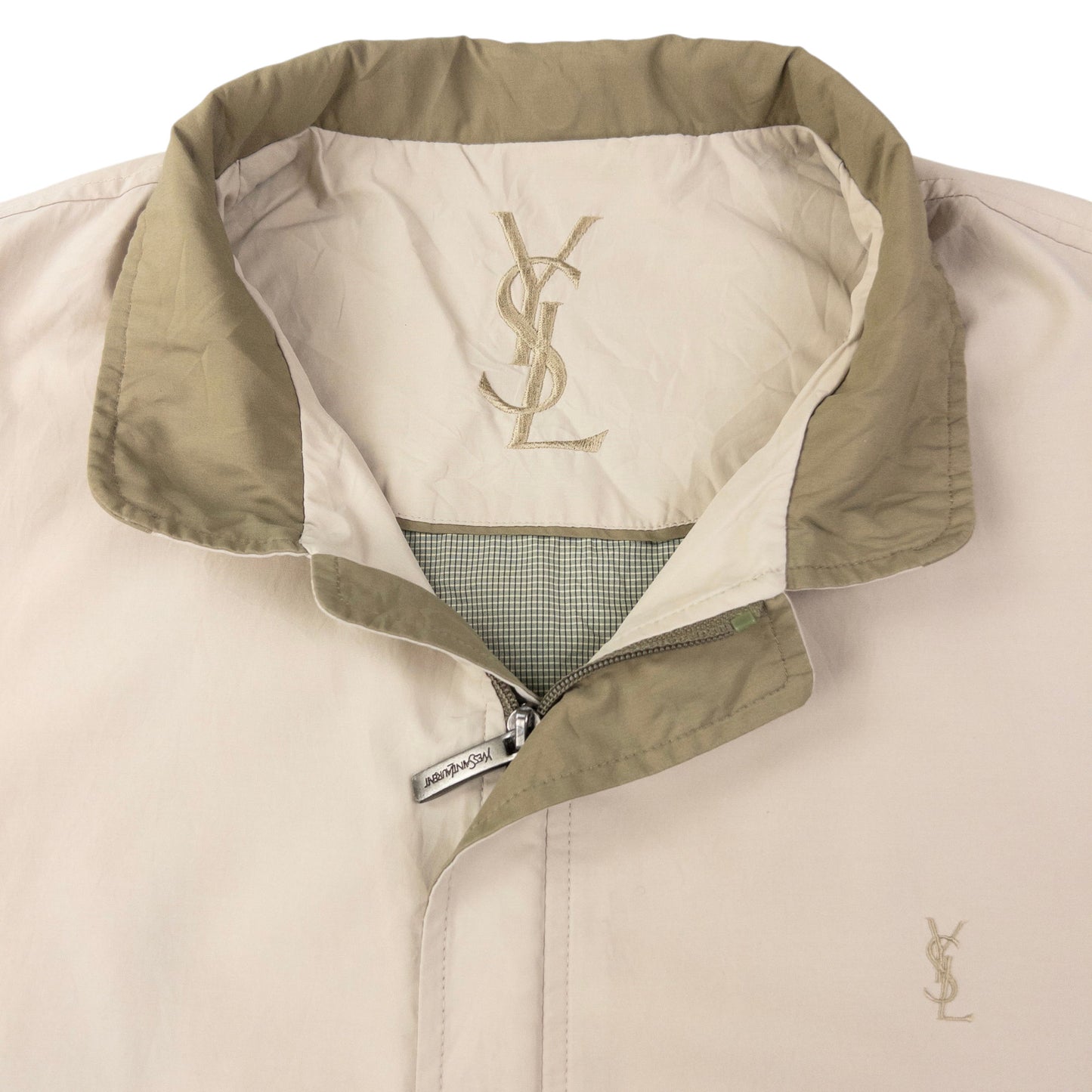 Vintage YSL Yves Saint Laurent Harrington Jacket Size XL