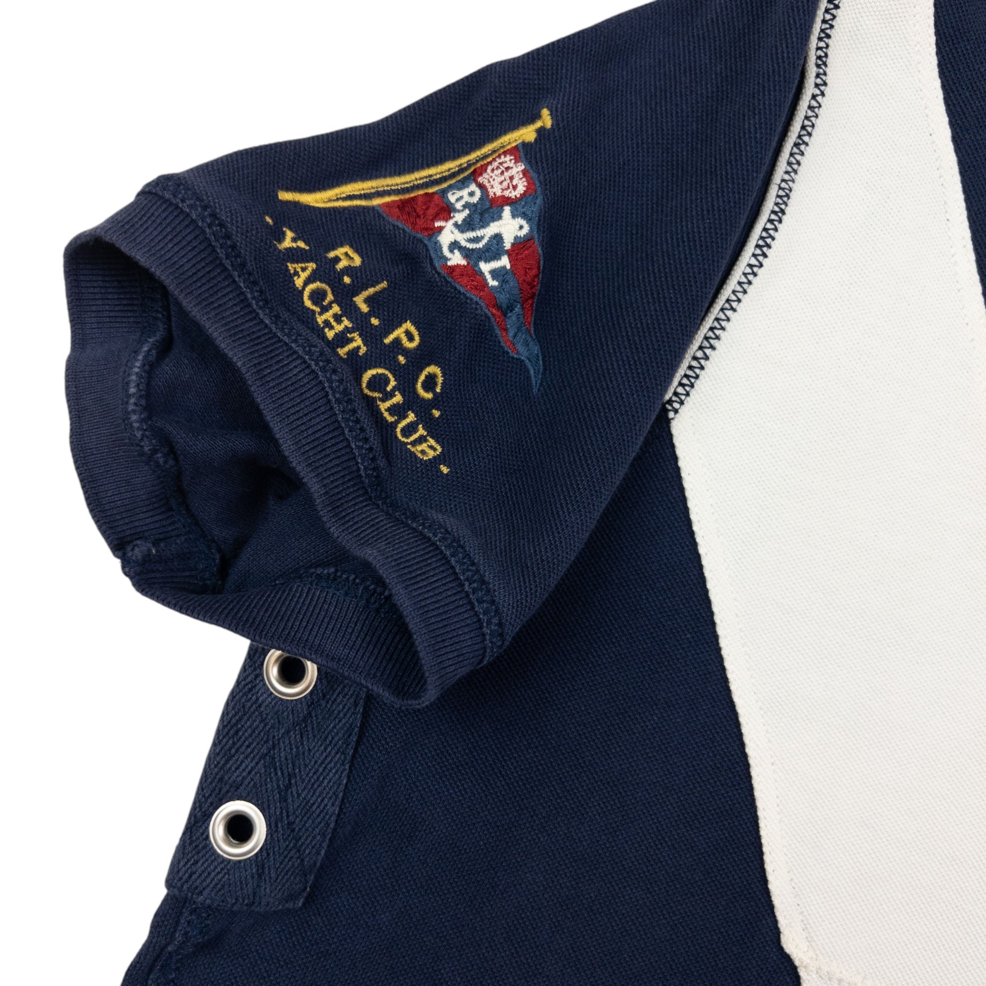 Vintage Polo Ralph Lauren R.L.P.C Yacht Club Polo Shirt Size M