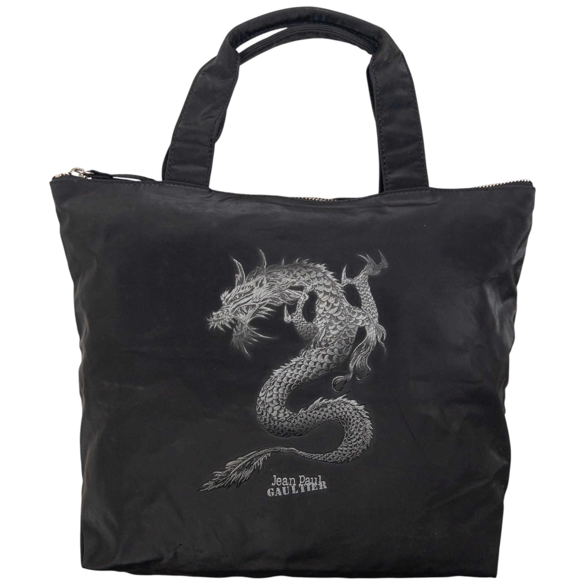 Vintage Jean Paul Gaultier Dragon Print Handbag