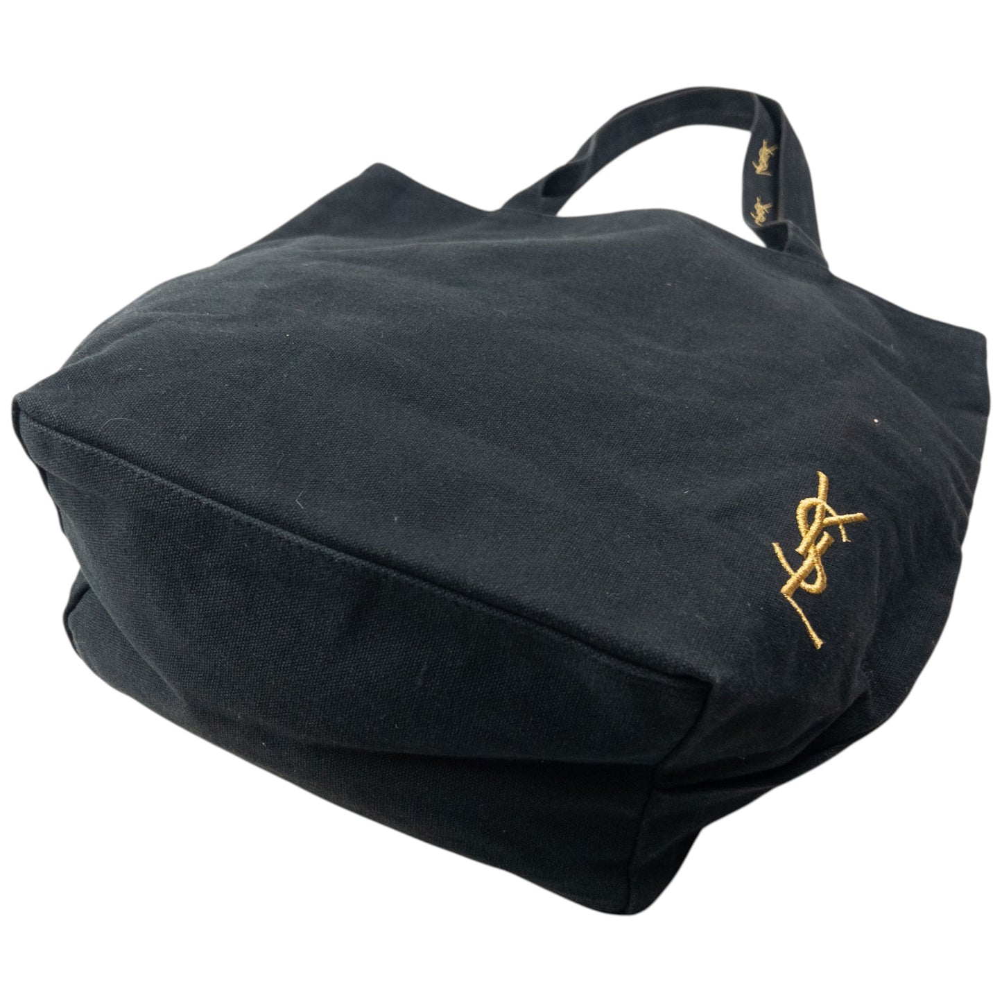 Vintage 2000s YSL Yves Saint Laurent Embroidered Tote Shoulder Bag