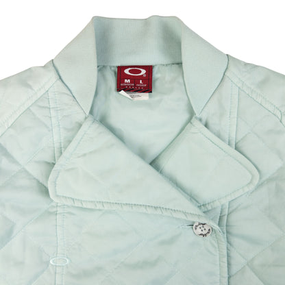 Vintage Oakley Quilted Button Up Jacket Women's Size M