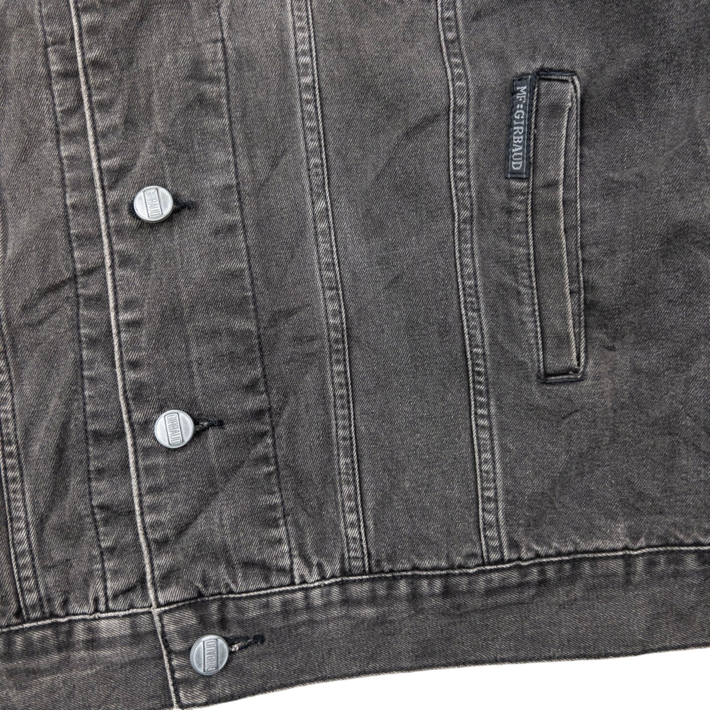 Vintage 2000s Marithe + Francois Girbaud Button Up Denim Jacket Size L