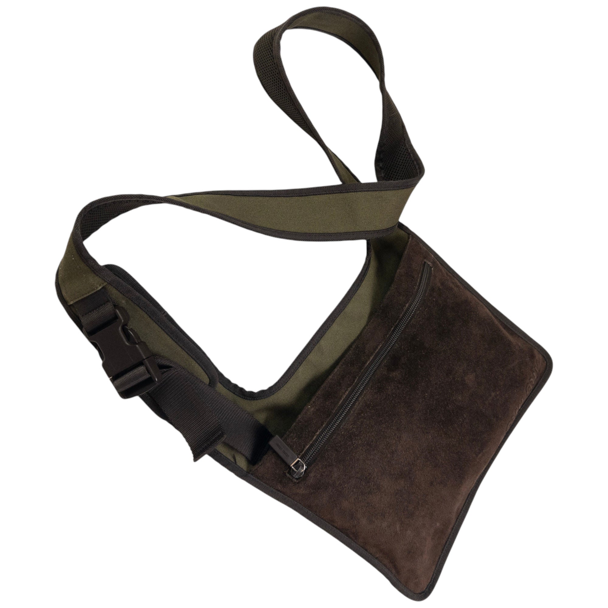 Vintage Miu Miu Suede Crossbody Bag