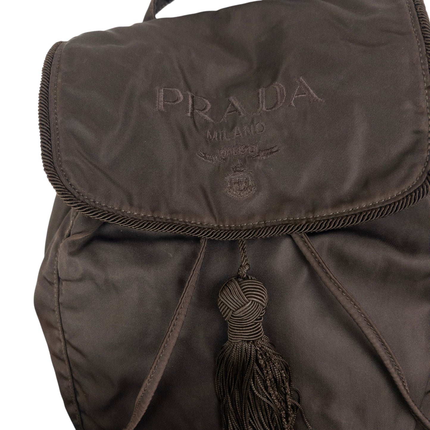 Vintage Prada Bucket Backpack