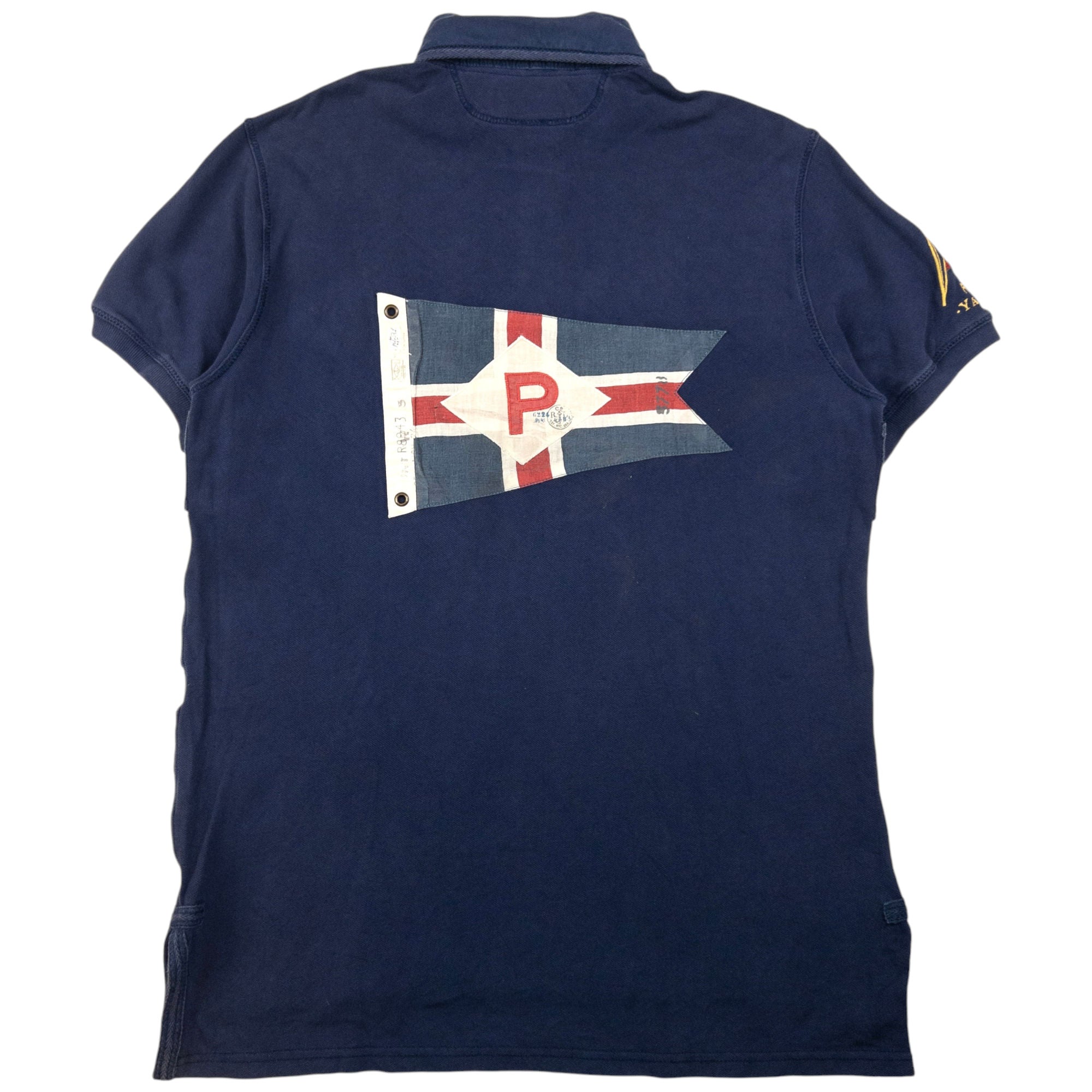 Vintage Polo Ralph Lauren R.L.P.C Yacht Club Polo Shirt Size M