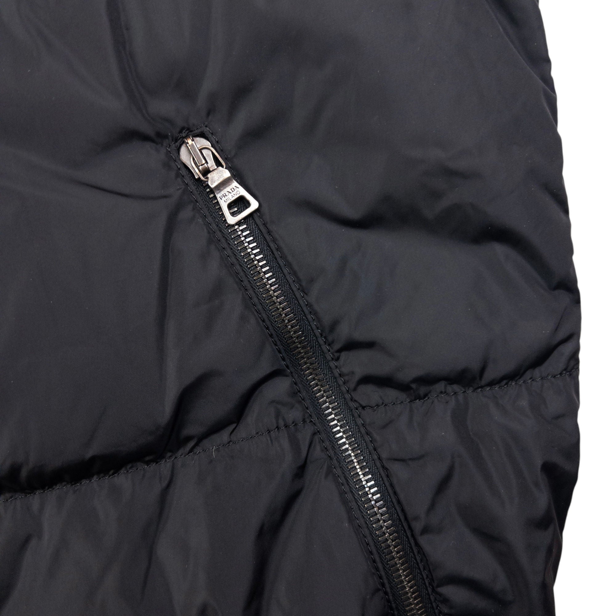 Vintage Prada Sport Zip Up Puffer Gilet Size S