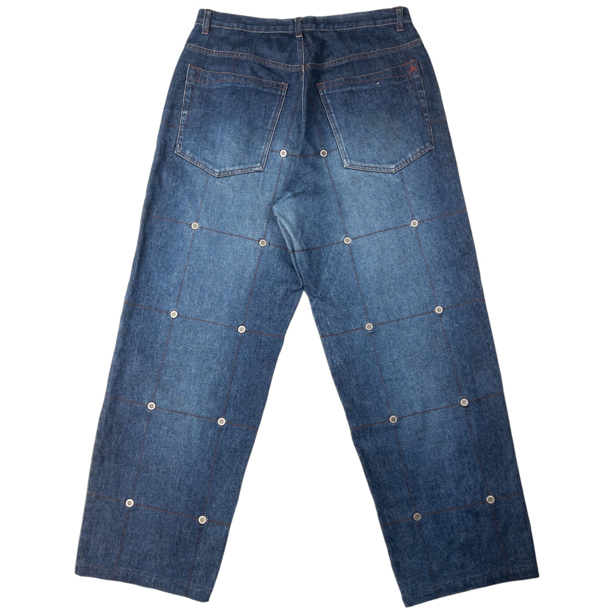 Vintage Avirex Metal Detail Denim Jeans Size W35