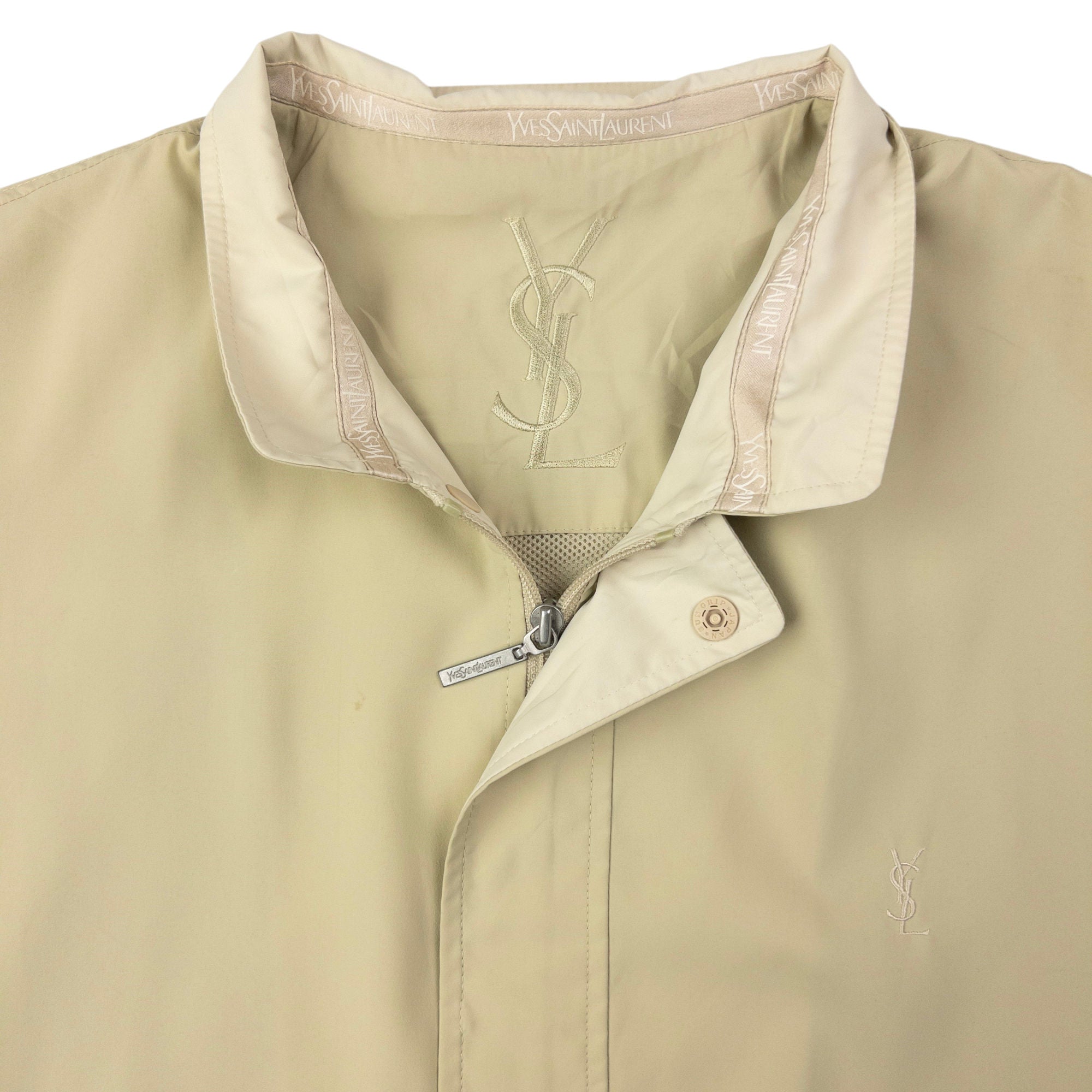 Vintage YSL Yves Saint Laurent Harrington Jacket Size XL