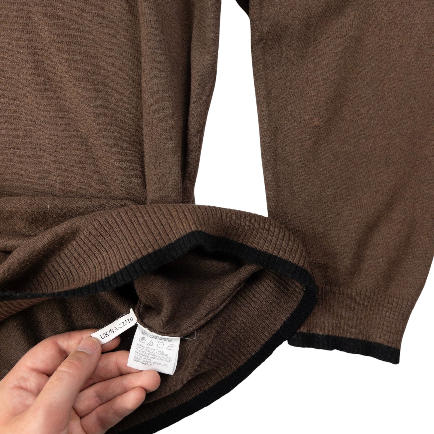 Vintage YSL Yves Saint Laurent Cashmere Jumper Size XL