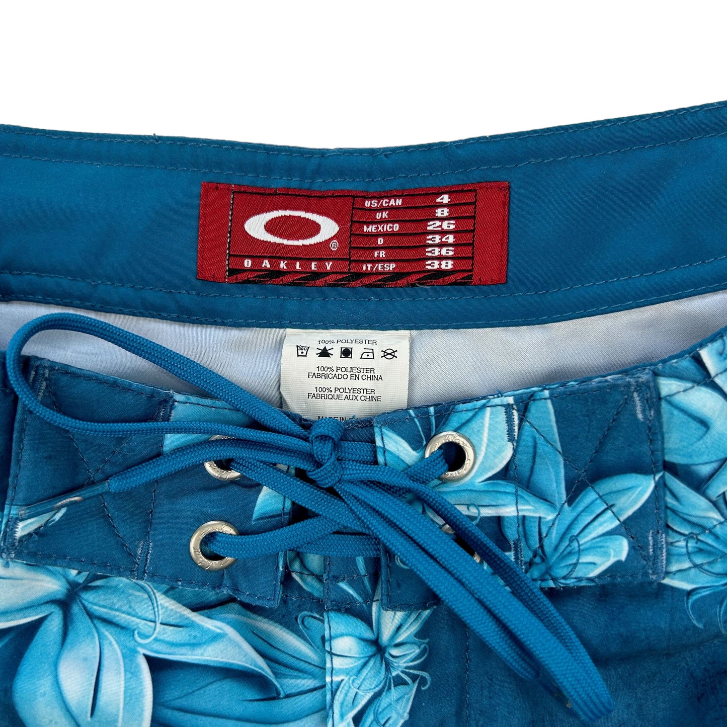 Vintage Oakley Flower Swimming Trunks Size W30