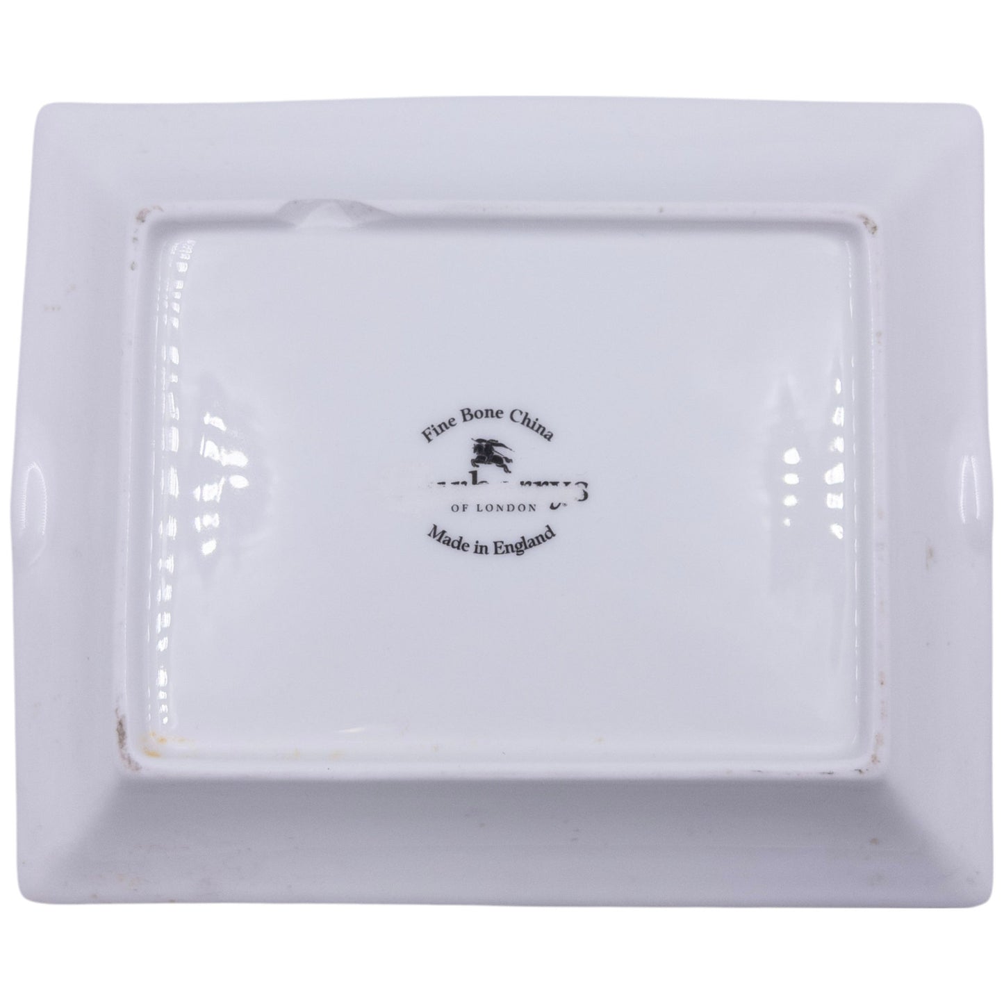 Vintage Burberry Nova Check Fine Bone China Ashtray