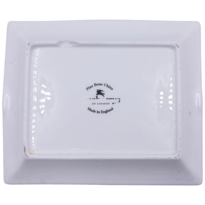 Vintage Burberry Nova Check Fine Bone China Ashtray