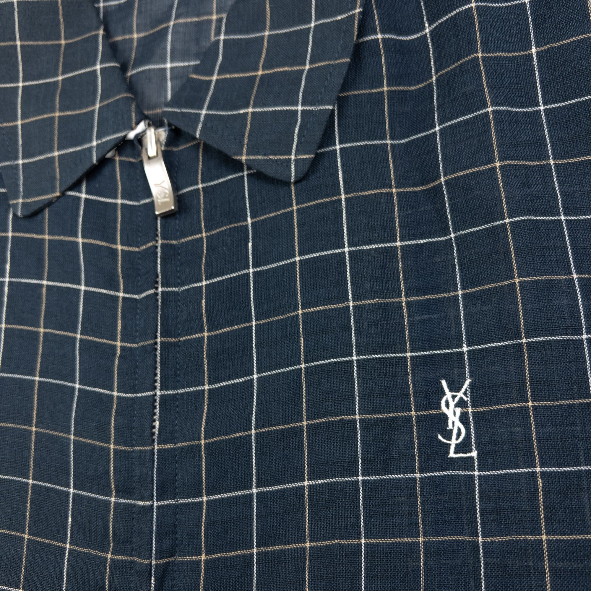 Vintage YSL Yves Saint Laurent Harrington Jacket Size S