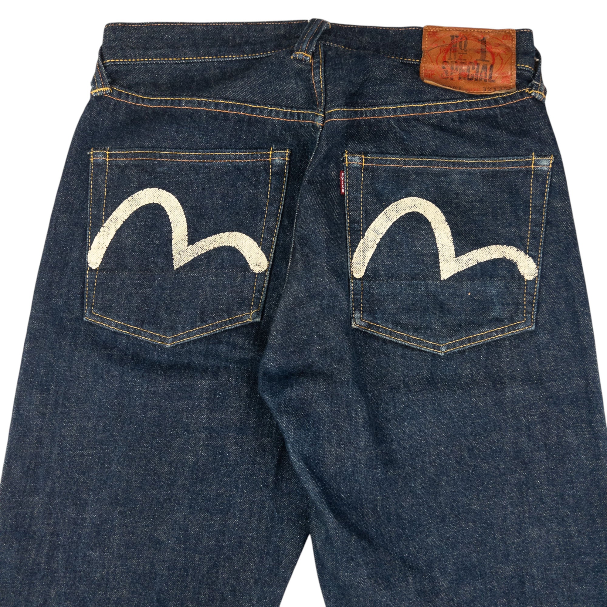 Vintage Evisu Double Gull Japanese Denim Jeans Size W28