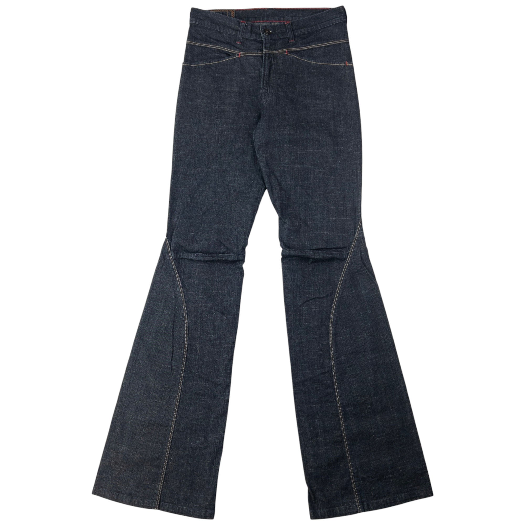 Vintage Marithe + Francois Girbaud Flared Denim Jeans Size W28