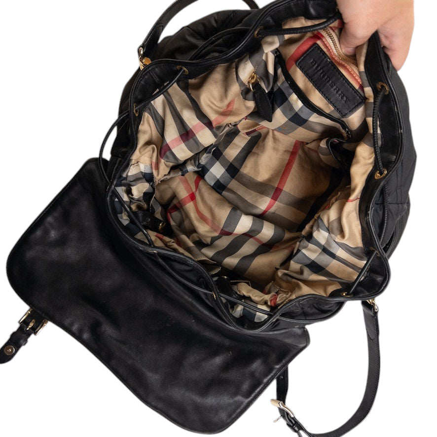 Vintage Burberry Nova Check Lined Crossbody Bag