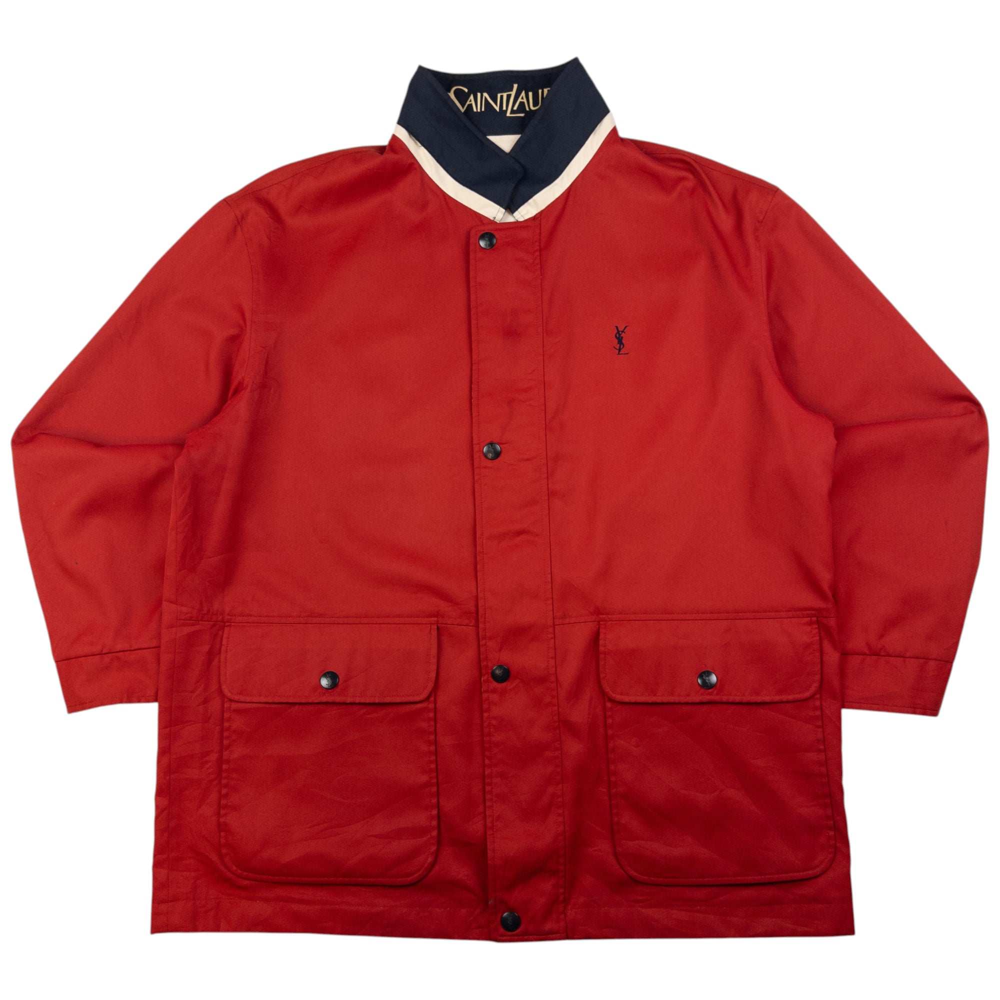 Vintage YSL Yves Saint Laurent Reversible Jacket Size XL