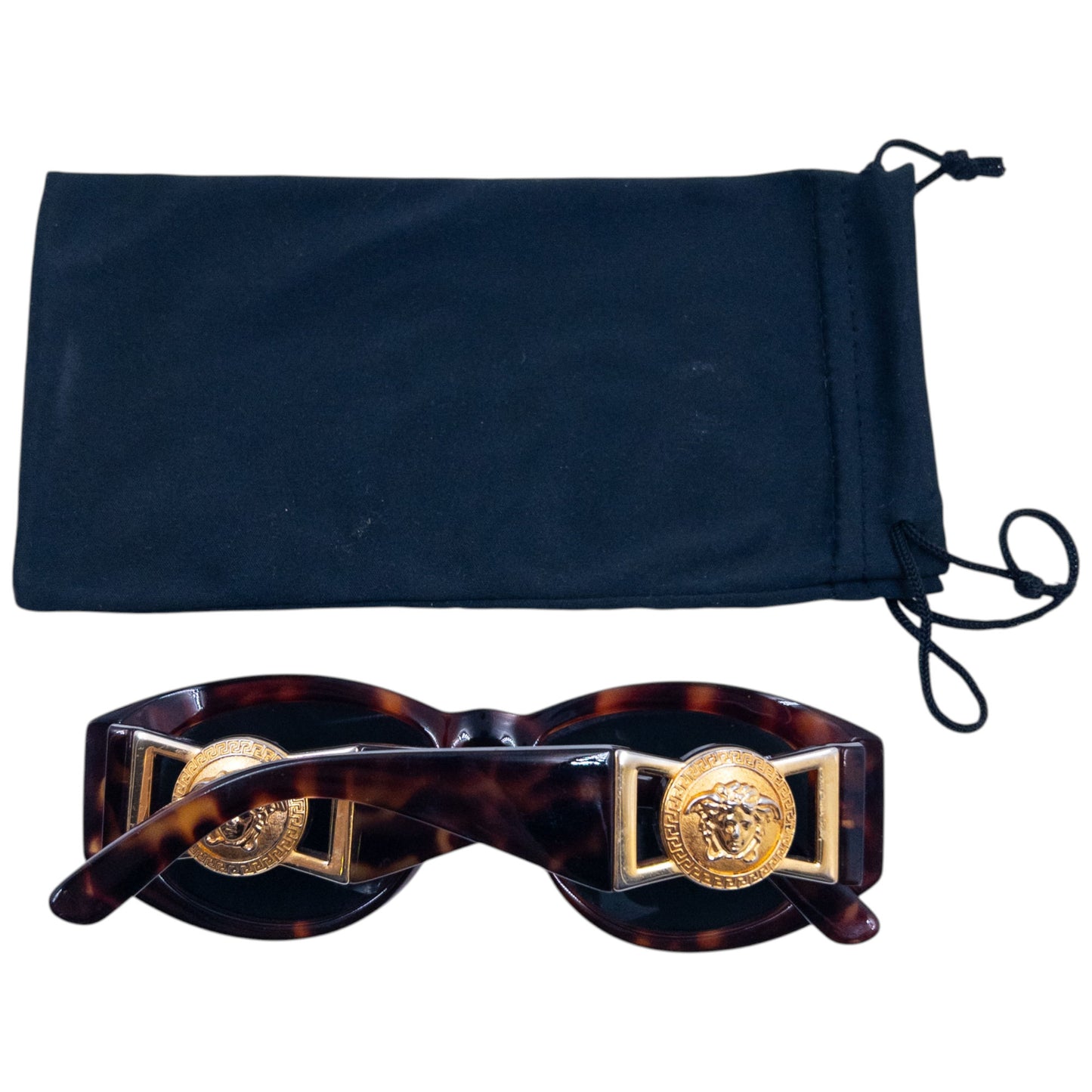 Vintage 1996 Gianni Versace Tortoise Shell Sunglasses