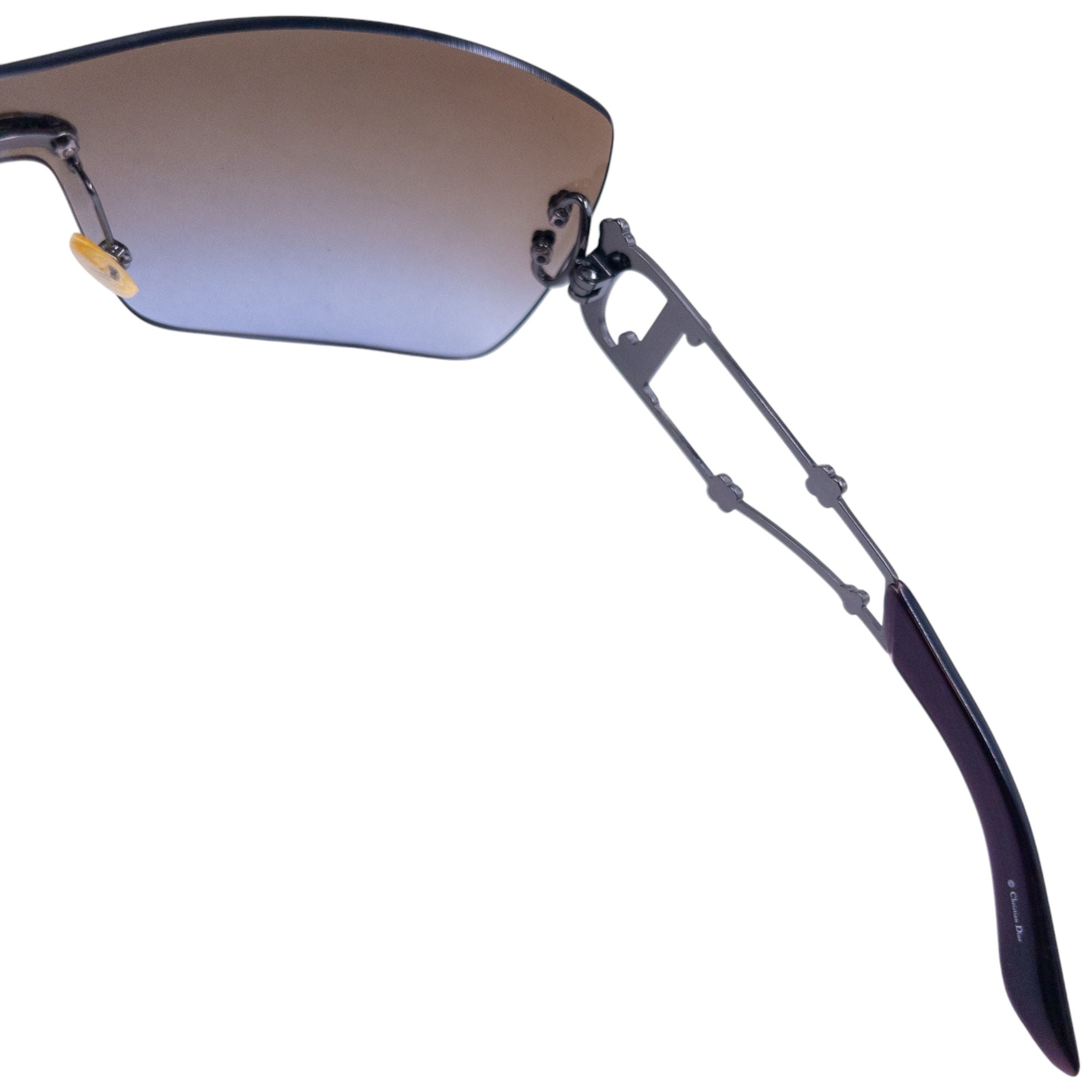 Vintage Dior Sweetest Flower Diamonte Rimless Sunglasses