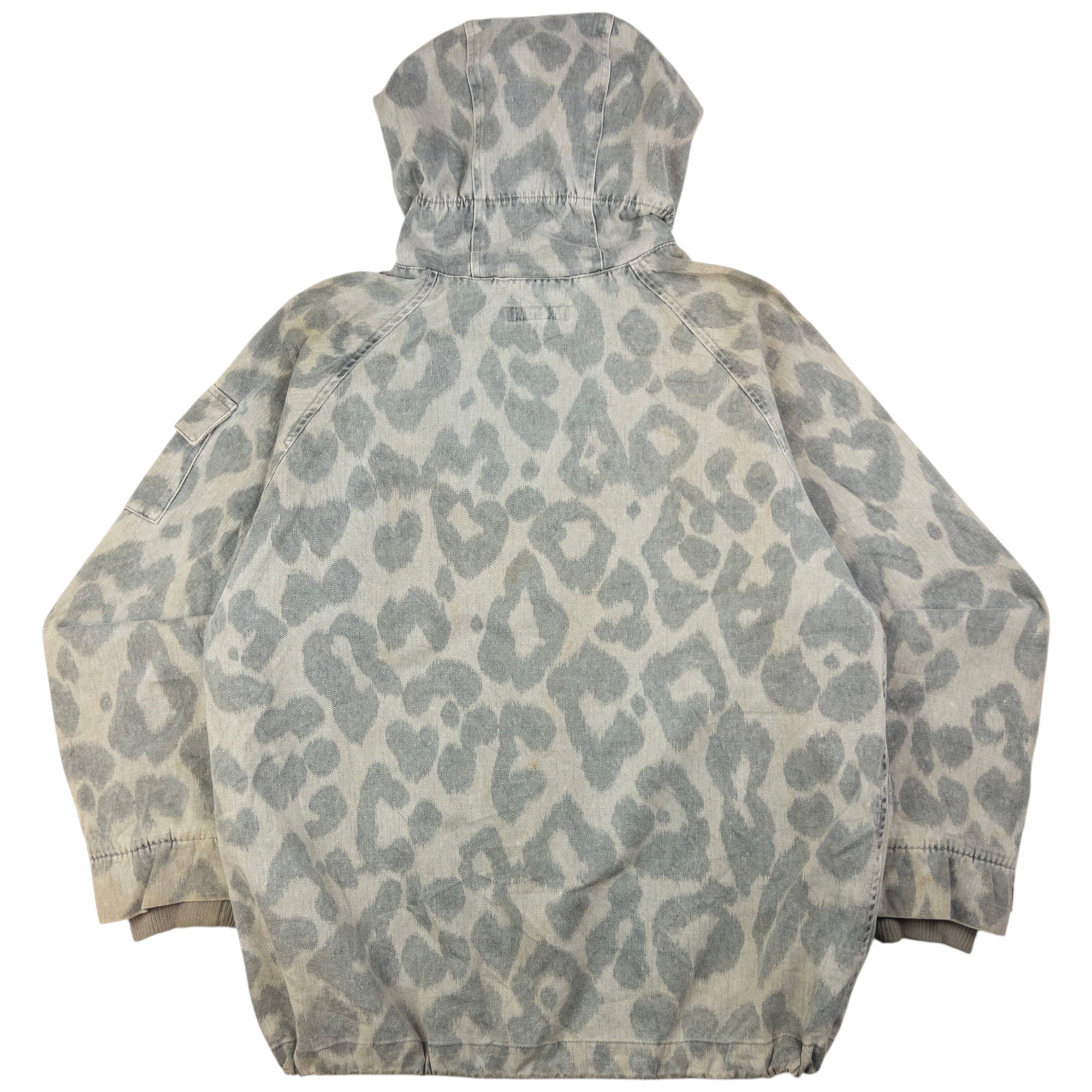 Vintage Katharine Hamnett Leopard Print Zip Up jacket Size L