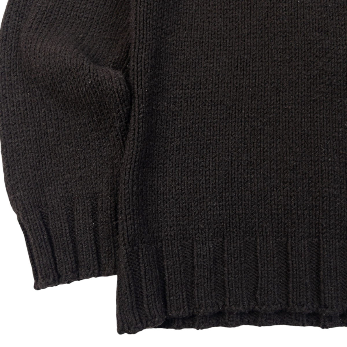 Vintage 2000s Dolce & Gabbana Ribbed Knit Turtleneck Jumper Size S