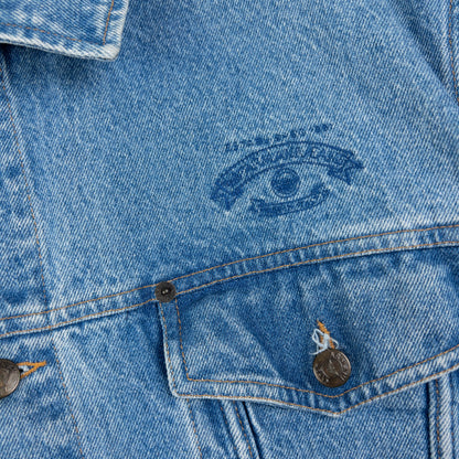 Vintage Armani Jeans Button Up Denim Jacket Size L