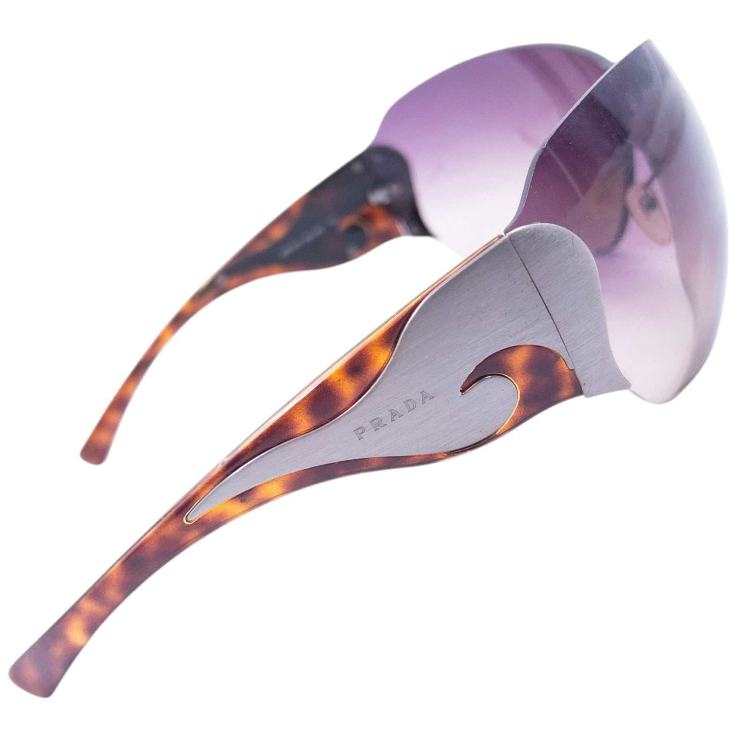 Vintage Prada Swirl Tortoise Shell Sunglasses