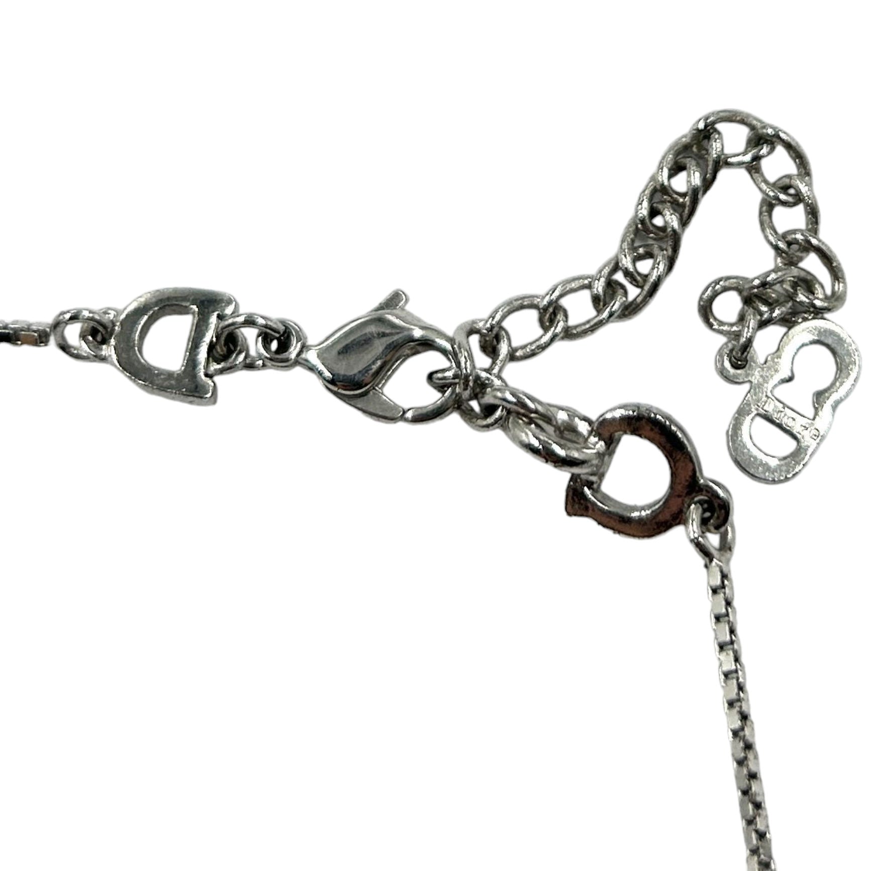 Vintage Dior Logo Necklace