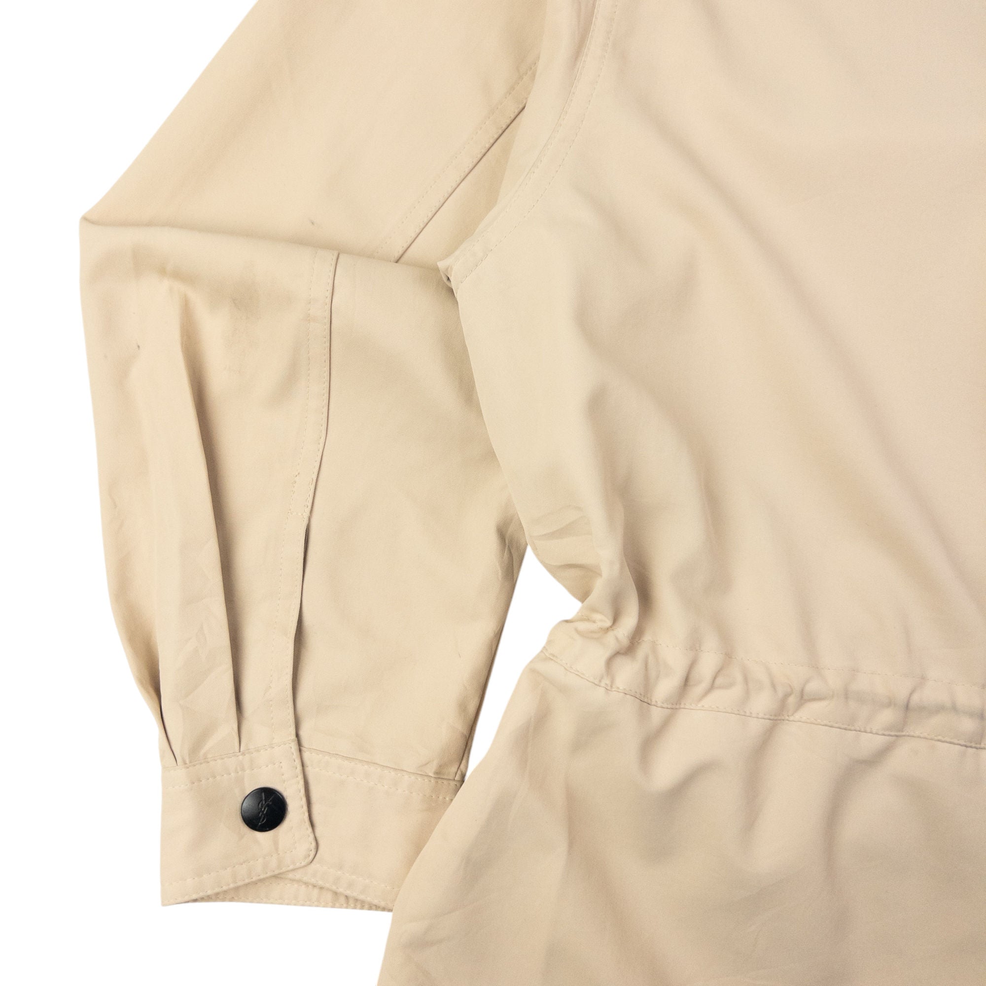 Vintage YSL Yves Saint Laurent Zip Up Jacket Size XL